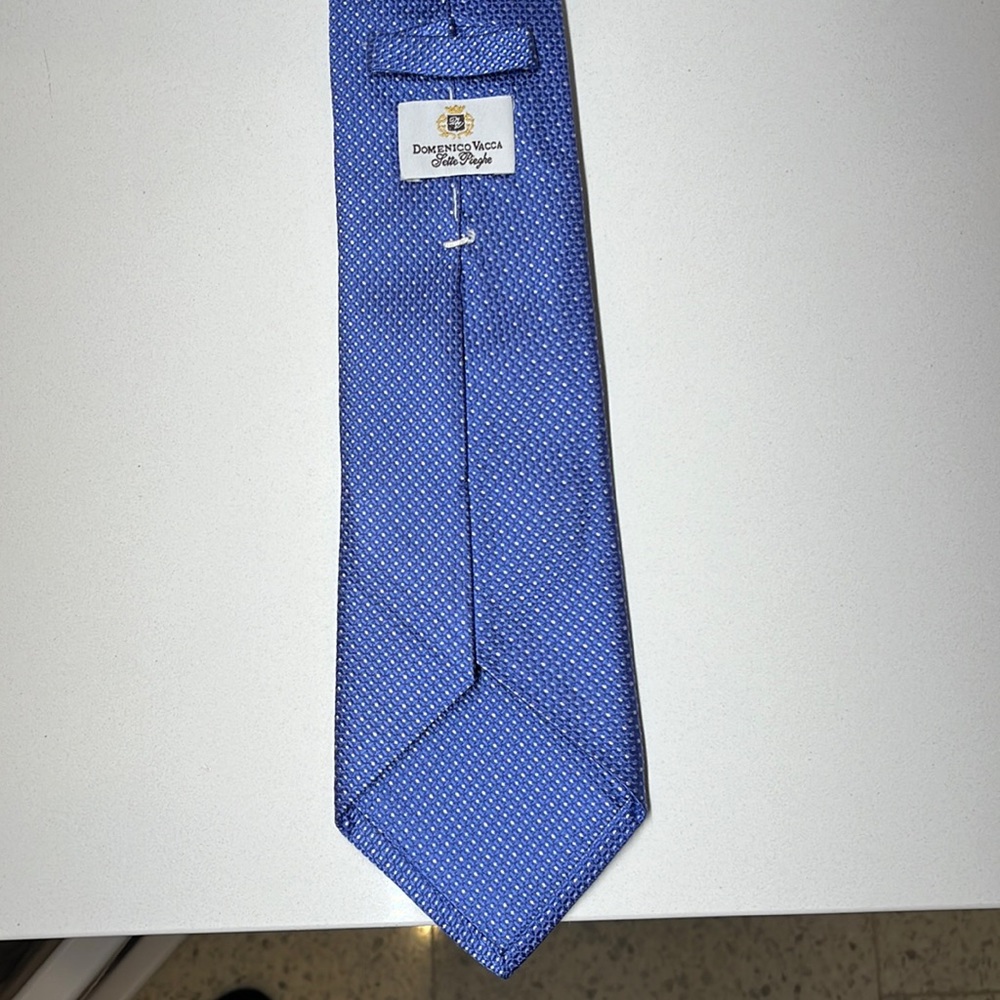 Domenico Vacca tie in blue